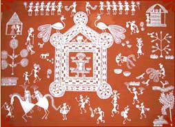 Warli Paintings, Maharashtra